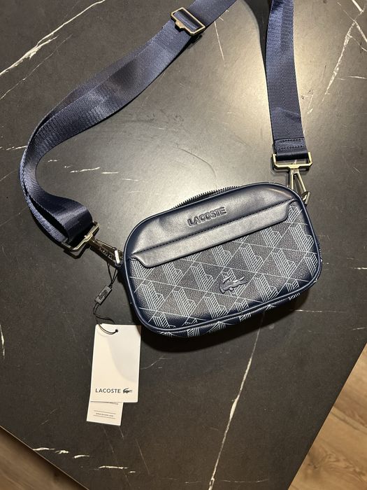 Granatowa Torba Lacoste Nowa