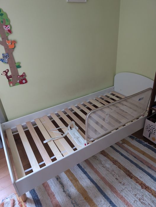 Cama infantil com grade 1.90x0.9