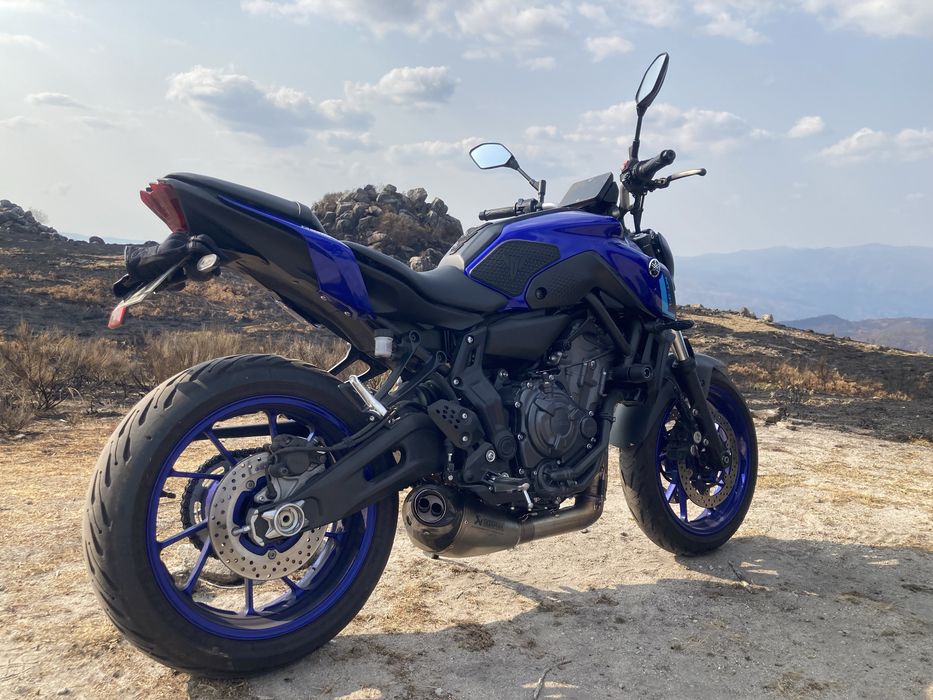 Yamaha MT07 Akrapovic