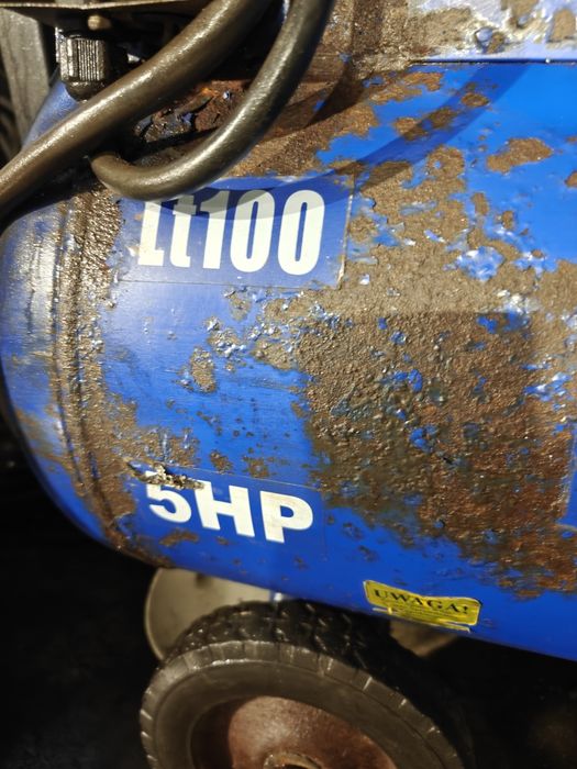 Kompresor 100l 8bar 3kW erman lt100 380v 450l/min Mocny Wrocław