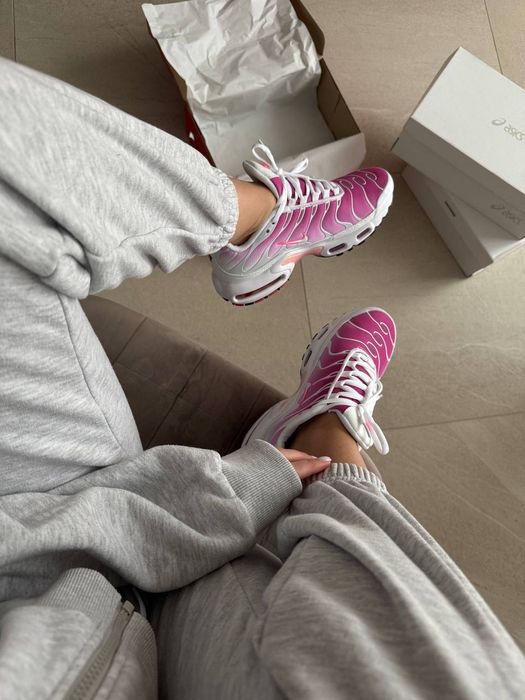 Кросівки Кроссовки Nike AIR MAX PLUS Pink Розовый Рожевий Кросовки демісезон