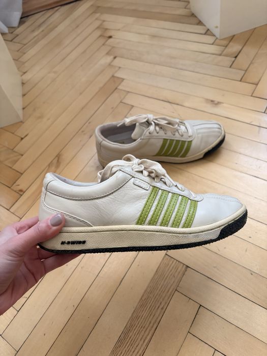 Кросівки K-Swiss бежеві, розмір 38 шкіра!