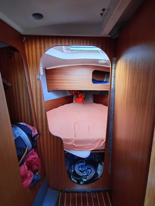 Jacht żaglowy morski Ecume de Mer 7,9m,  Cisza