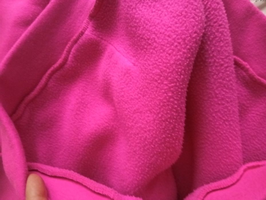 Свитшот яркая фуксия теплый размер М