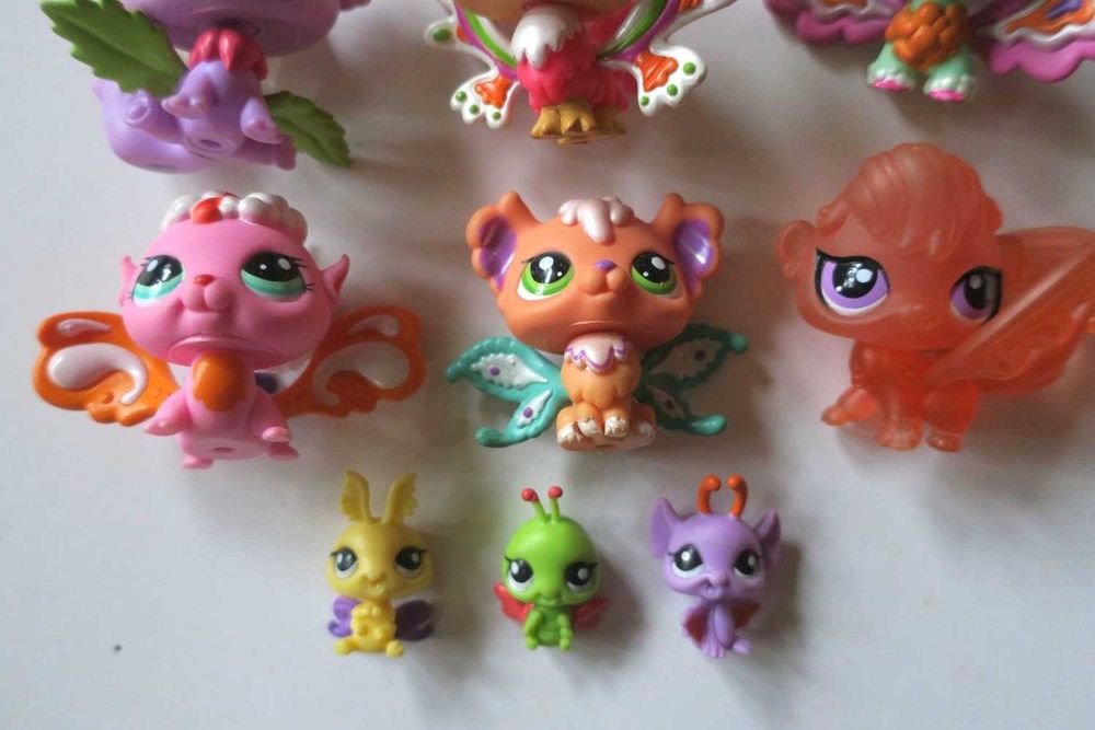 Zestaw 9 szt wróżki Littlest Pet Shop LPS wróżka pet shop