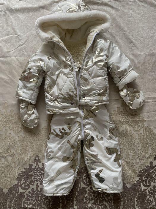 Комбенизон для девочки . Зимний комплект для девочки з