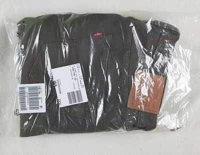 Brązowe męskie jeansy Levi's 501 oryg. skrócone nogawki Levis -W34/L30
