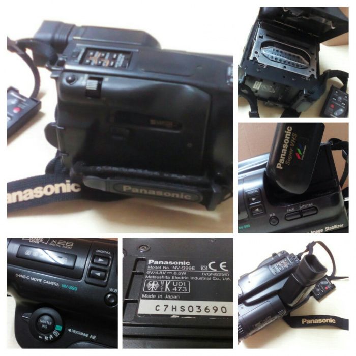 Câmara de Filmar Panasonic NV-S99E.