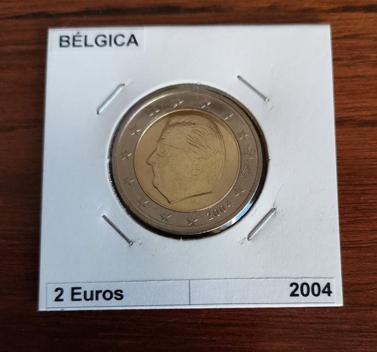 Moeda UNC 2€ - Bélgica 2004