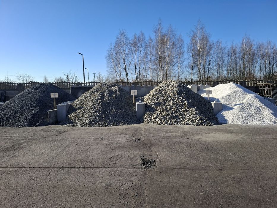 Grys granitowy 16-22mm dalmatyńczyk kamień ozdobny Sierpc Płock Żuromi