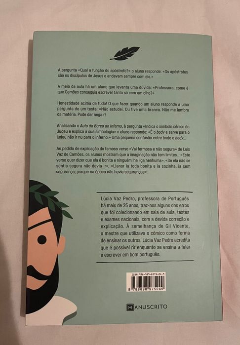 Livro Camões conseguiu escrever muito para quem só tinha um olho