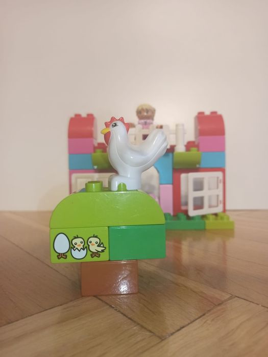 LEGO 10571 DUPLO Zestaw z Różowymi Klockami