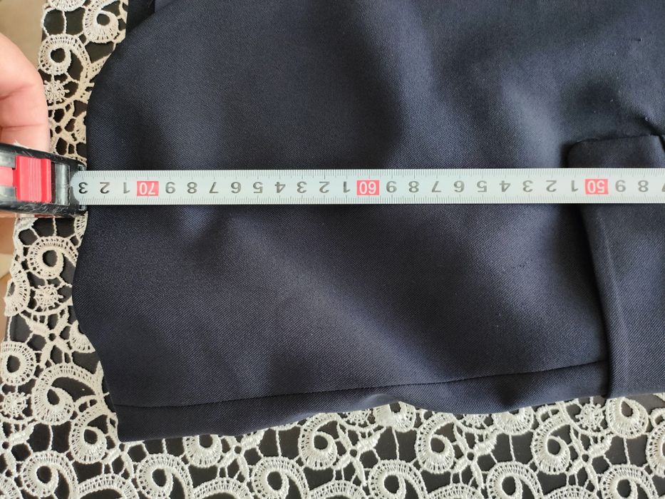 Granatowa marynarka Zara 48