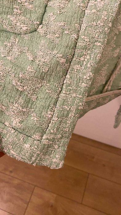 Żakiet / płaszcz w stylu tweedowym Zara Basic