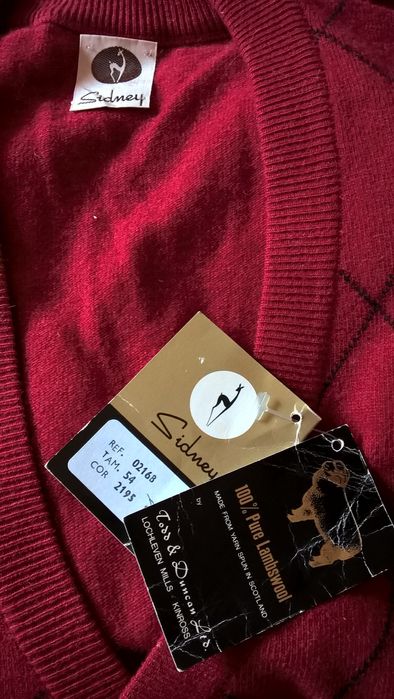 Casaco pura lã da marca Sidney - Tam 54