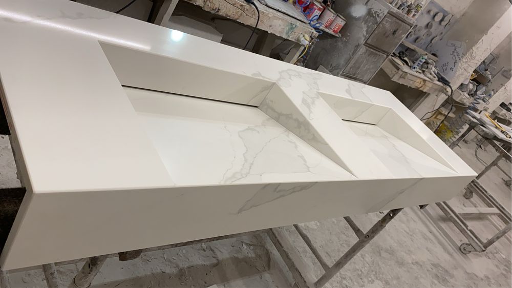 Lavatorio quartzo marmore