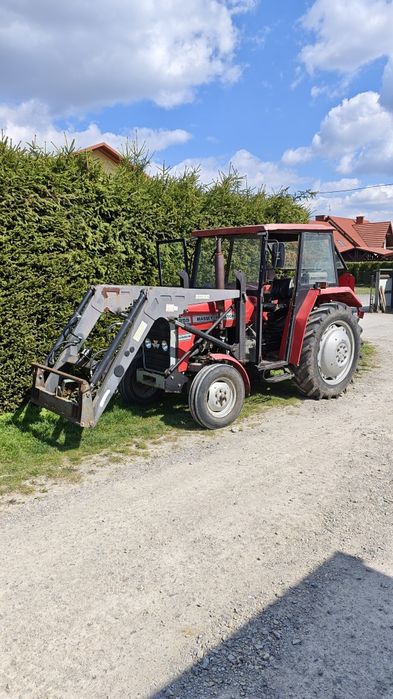 Ciągnik mf255 z turem