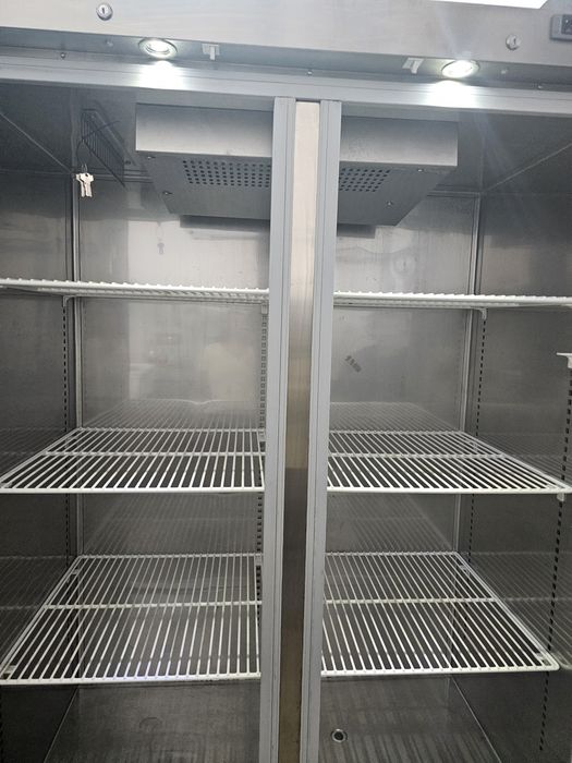 Armário refrigerado duplo inox