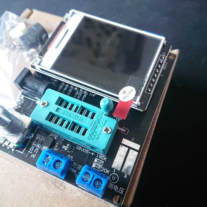 GM328A тестер транзисторов емкость конденсаторов ESR