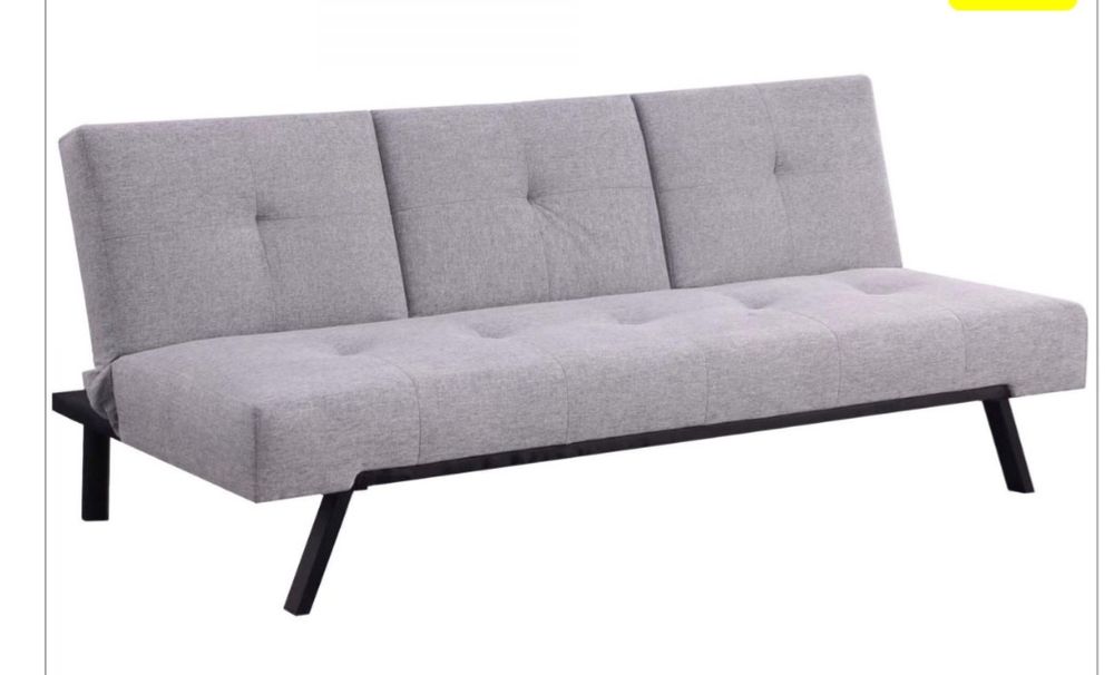 Sofá cama com porta copos