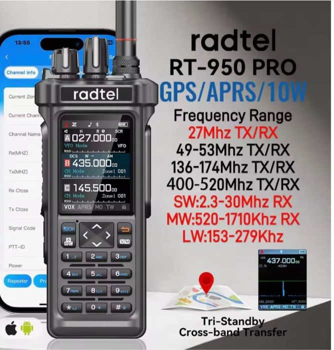 Радиостанция Radtel 950 pro