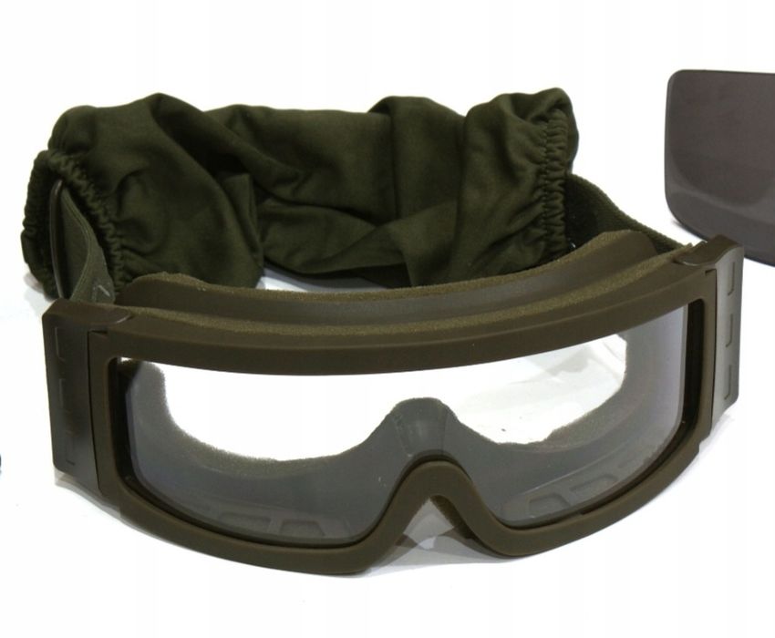 Wojskowe Gogle ochronne, taktyczne  model 736/MON