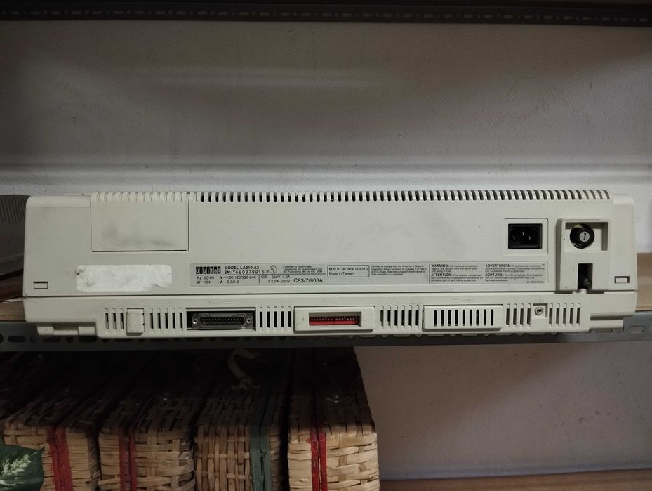 Antiga impressora Digital LetterPrint LA210 _ para coleccionador