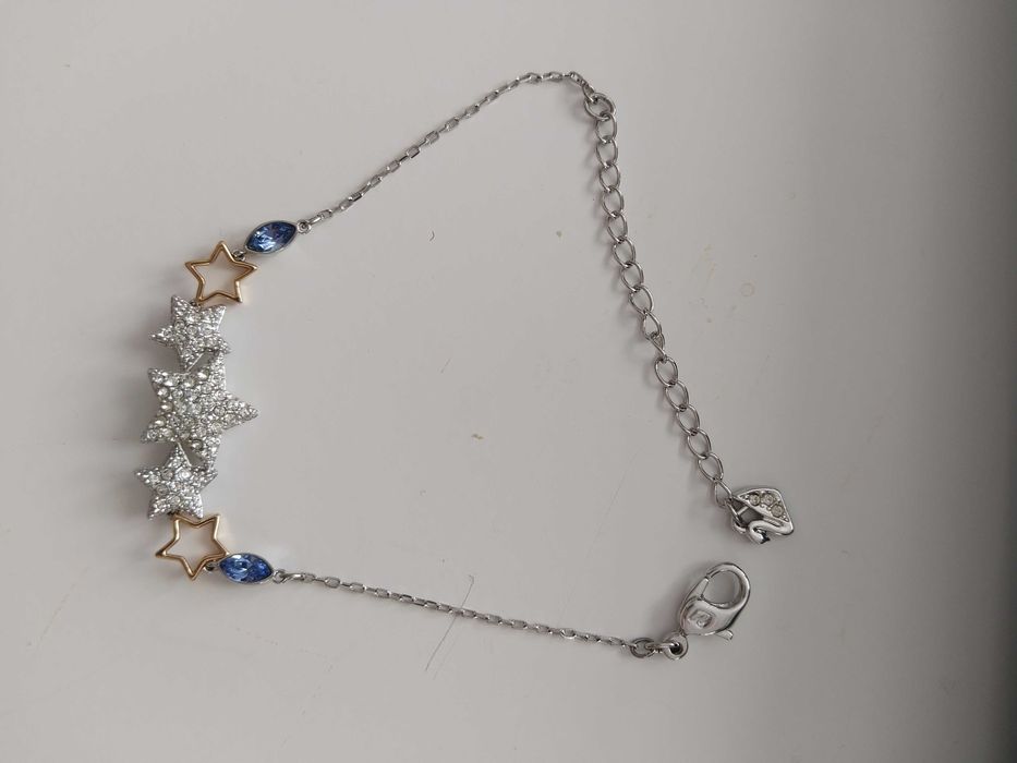 Bransoletka Swarovski gwiazdy duo