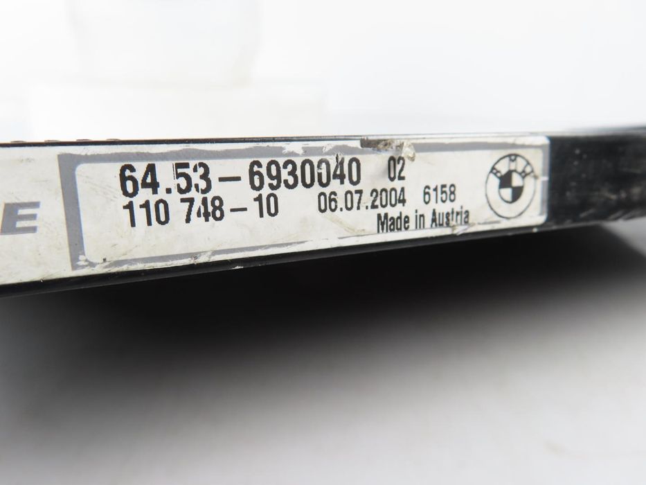 Radiador De Ar Condicionado Bmw 1 Ref: 64536930040/9229022 2003 - 2026
