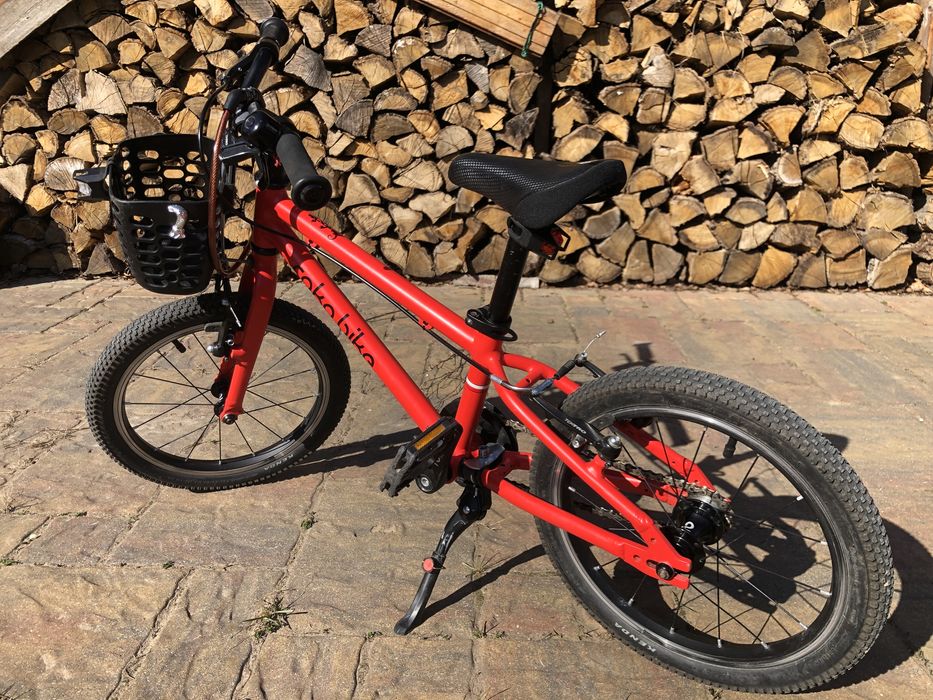 Roko Bike 16 cali najlżejszy rower dziecięcy ze stopką i koszykiem