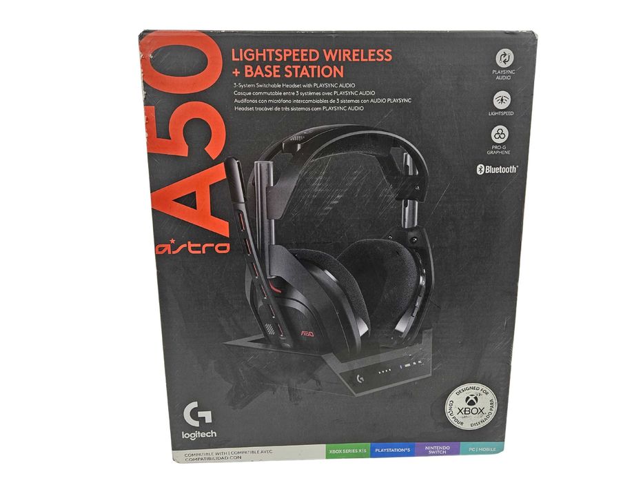 Ігрова гарнітура Logitech Astro A50 (Gen 5) Lightspeed (Open Box)