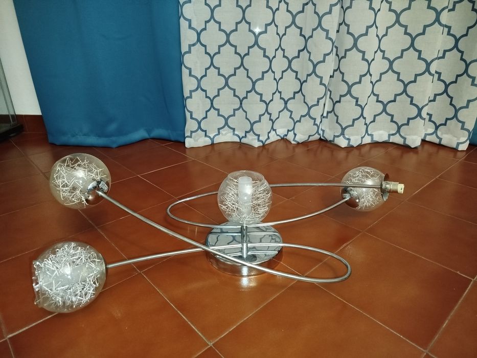 Candeeiro teto globos