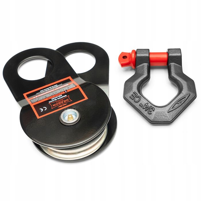 ZBLOCZE 8T,BLOCZEK 8Ton + szekla 3/4 podwaja uciąg