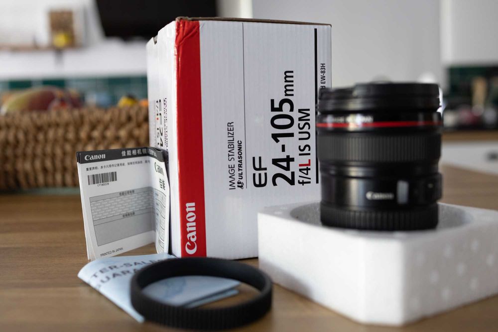 Canon 24-105mm F4 IS + Filtros Rollei