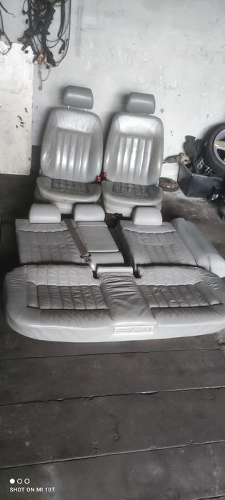 Fotele skóra komplet audi A6 C5 lift Europa