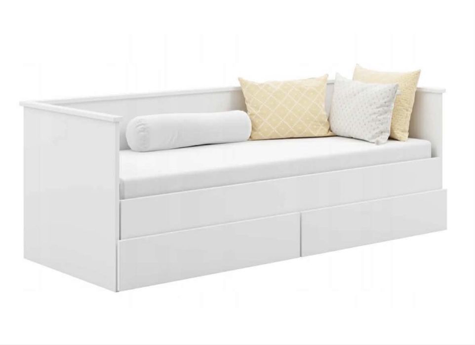 lozko rozkladane z szufladami