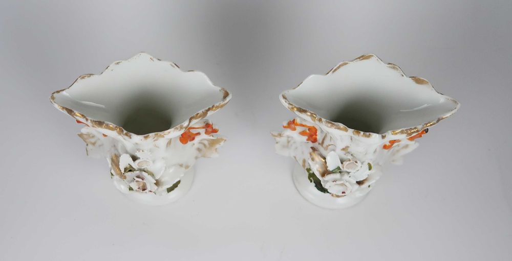 Par de jarras porcelana Séc. XIX/XX