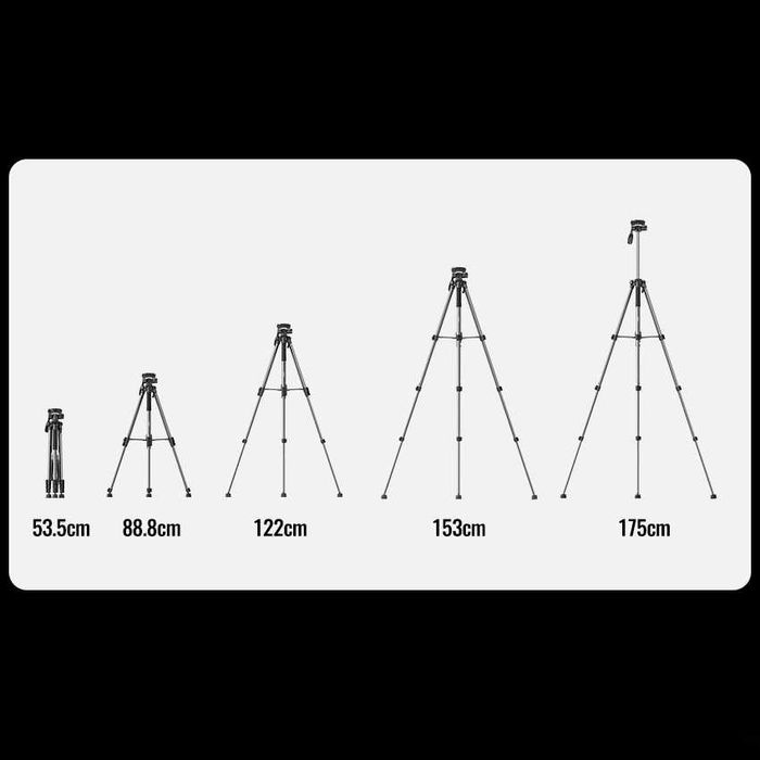 Штатив для камери високий трипод тренога для айфона UGREEN 175 см