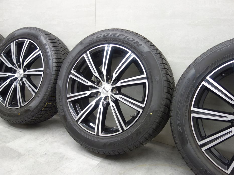 5x108 235/55R19 Koła zimowe Volvo OE XC90 XC60 XC40 Pirelli 4x8m extra stan