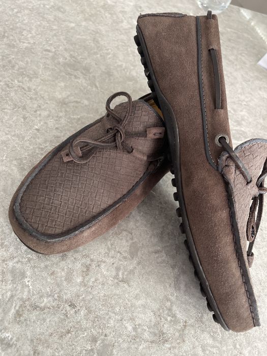 Замшевые мокасины MASSIMO DUTTI новые