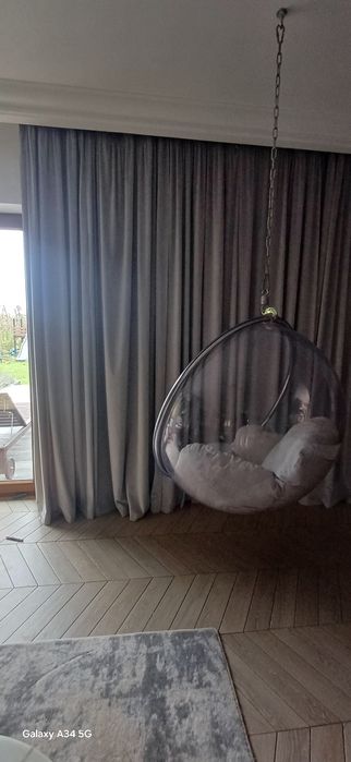 Gotowe zasłony z weluru/velvet na taśmie – szerokość 138 cm, długość 2