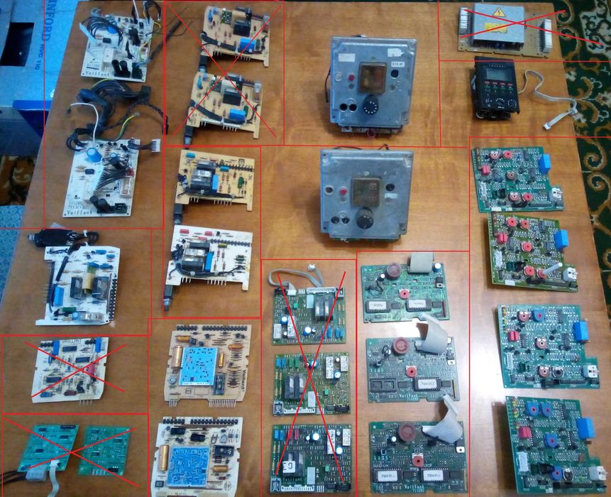 Котел Vaillant донори плата (управління, датчик, газовий,блок живлення