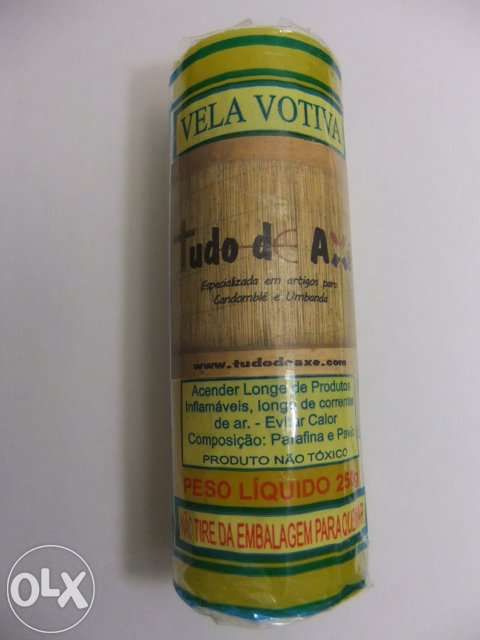 Velas votivas de 7 dias várias cores - Tudo de Axé