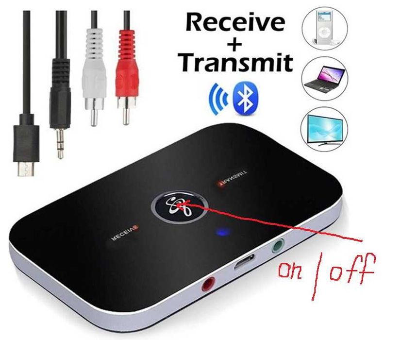 Bluetooth 5,0 передавач - приймач RT-B6