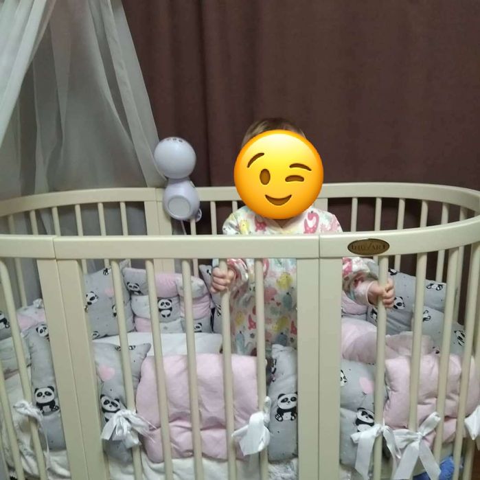 ЦІНА за все! 9 в 1. SMART BED OVAL + матрас трансформер + постіль...