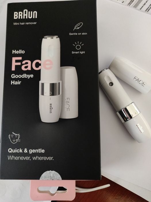 Depiladora facial BRAUN