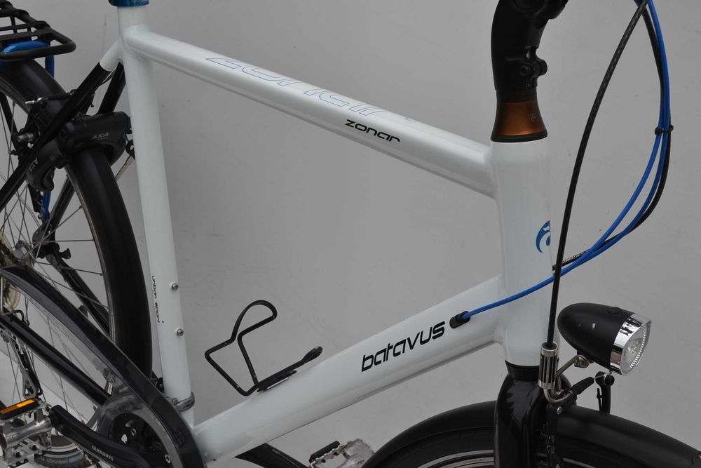 Lekki biały rower trekkingowy * Batavus Zonar * koła 28'' 61cm