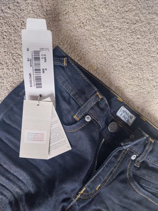 Spodnie jeansy Armani Junior