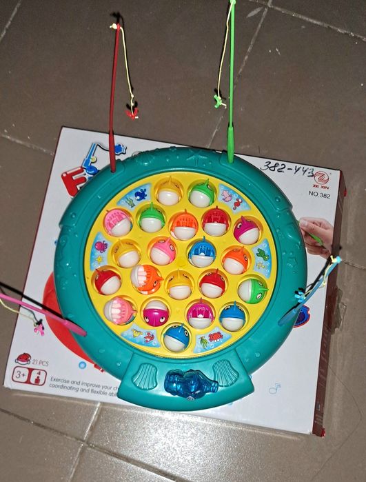 Большая музыкальная игрушка рыбалка