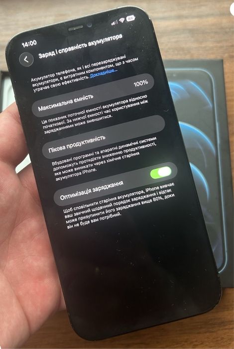 Iphone 12 Pro Max 512 gb Pacific Blue Neverlock